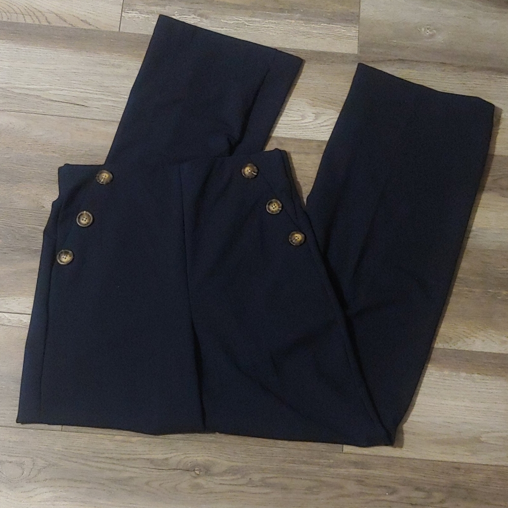 Francescas NWT high waist navy trousers